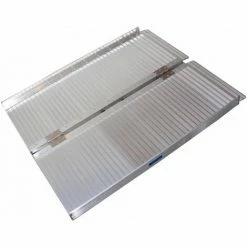 Varan Motors - SR607-3 ROLLSTUHL RAMPE KLAPPBAR ROLLSTUHLRAMPE FALTBAR 91CM 272KG FLACHRAMPE