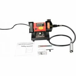 Varan Motors - NEMBG-01 Mini-Tischschleifmaschine 150W + Flexibel Für Multifunktionswerkzeuge -VARAN MOTORS Shop 13401378 5