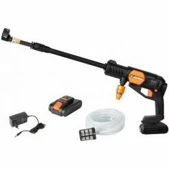 Varan Motors - HMPC-3 Hochdruckreiniger Auf Batterie / 20V Batterie, Tragbarer Reiniger (Batterie Und Ladegerät Inklusive)