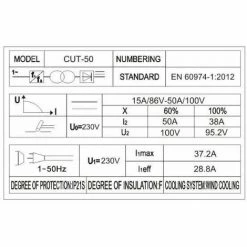 Varan Motors - CUT50 PLASMASCHNEIDER CUT-50 INVERTER IGBT SCHNEIDLEISTUNG BIS 15MM 50 AMPERE -VARAN MOTORS Shop 19303507 4