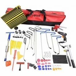 Varan Motors - PDR2 Ausbeulen, Smart Repair, Beulendoktor Kompletter Werkzeugsatz 86 Stück, Karosseriereparaturwerkzeug Und Karosseriebleche