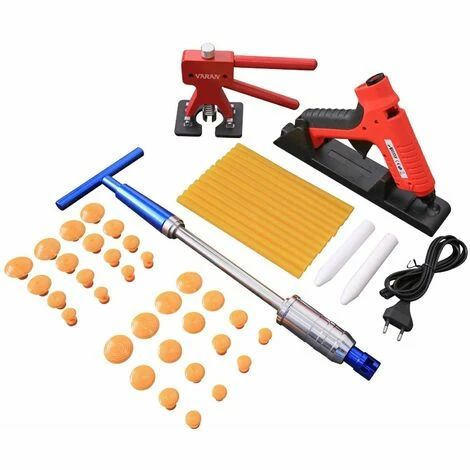 Varan Motors - PDR1 Beulendoktor, Benlenreparatur, Smartrepair ohne Lackieren 49-teilig, Karosseriereparaturwerkzeug und Karosseriebleche Varan Motors - PDR1 Beulendoktor, Benlenreparatur, Smartrepair Ohne Lackieren 49-teilig, Karosseriereparaturwerkzeug Und Karosseriebleche -VARAN MOTORS Shop 19510140 2