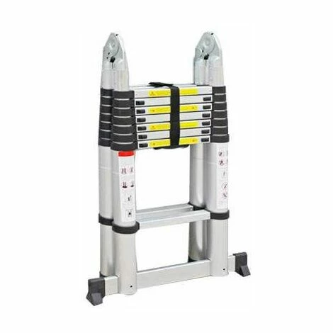 Varan Motors - DLT708B Aluminium Multifunktions Teleskopleiter 5m, 16 Sprossen Varan Motors - DLT708B Aluminium Multifunktions Teleskopleiter 5m, 16 Sprossen -VARAN MOTORS Shop 2391529 4