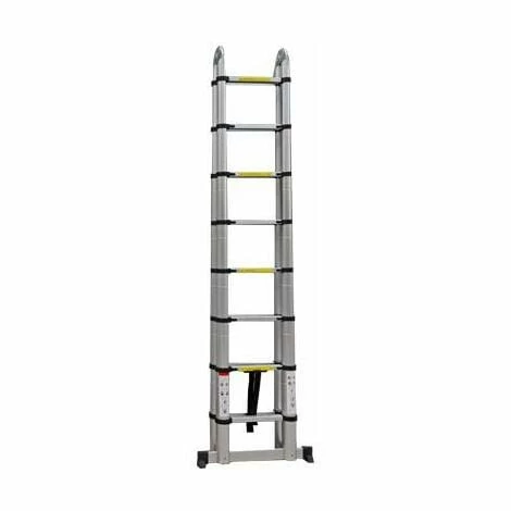 Varan Motors - DLT708B Aluminium Multifunktions Teleskopleiter 5m, 16 Sprossen Varan Motors - DLT708B Aluminium Multifunktions Teleskopleiter 5m, 16 Sprossen -VARAN MOTORS Shop 2391529 5