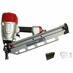 Varan Motors - NECN-07 DRUCKLUFT NAGLER STREIFENNAGLER NAGELGERÄT MAGAZINNAGLER KOFFER DRUCKLUFTNAGLER