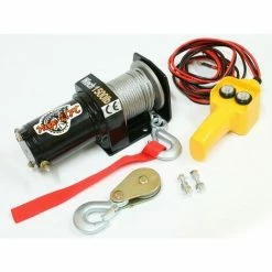 Varan Motors - Var-p1500-1 12V SEILWINDE ATV QUAD FORST OFFROAD WINDE KABELFERNBEDIENUNG 680/1360KG WINDE