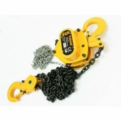 Varan Motors - HSZ-CB5T 5 TONNE 5000KG FLASCHENZUG KETTENZUG KETTENFLASCHENZUG HAND SEILZUG 3 METER -VARAN MOTORS Shop 2391610 3