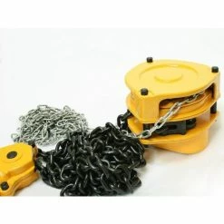 Varan Motors - HSZ-CB5T 5 TONNE 5000KG FLASCHENZUG KETTENZUG KETTENFLASCHENZUG HAND SEILZUG 3 METER -VARAN MOTORS Shop 2391610 4