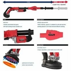 Varan Motors - XM-1010 BETONFRÄSE FRÄSE SCHLEIFER BETONSCHLEIFER PUTZFRÄSE SANIERUNGSFRÄSE GLÄTTER 3 Varan Motors - XM-1010 BETONFRÄSE FRÄSE SCHLEIFER BETONSCHLEIFER PUTZFRÄSE SANIERUNGSFRÄSE GLÄTTER -VARAN MOTORS Shop 2567105 4