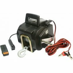 Varan Motors - Var-p3500-2 ELEKTRISCHE SEILWINDE MOTORWINDE WINDE HEBEZUG 12V 1587KG 10,5M Ø5,4MM