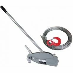 Varan Motors - Hoh800 0,8 TONNEN GREIFZUG SEILZUG SEILWINDE FORSTWINDE WINDE 800KG 20M SEIL 8,3MM