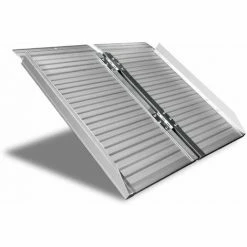 Varan Motors - SR607-2 ROLLSTUHL RAMPE KLAPPBAR ROLLSTUHLRAMPE FALTBAR 61CM 272KG FLACHRAMPE