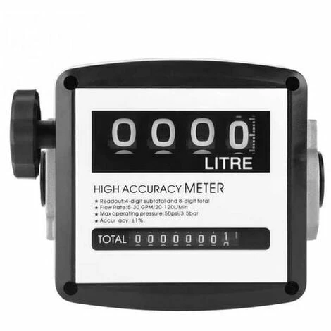 Varan Motors - NEFWM-03 Mechanischer Durchflussmesser für Diesel, Öl Wasser Adblue Flüssigkeitstransferpumpe 20-120l/min, 1'' Varan Motors - NEFWM-03 Mechanischer Durchflussmesser Für Diesel, Öl Wasser Adblue Flüssigkeitstransferpumpe 20-120l/min, 1'' -VARAN MOTORS Shop 42661199 2